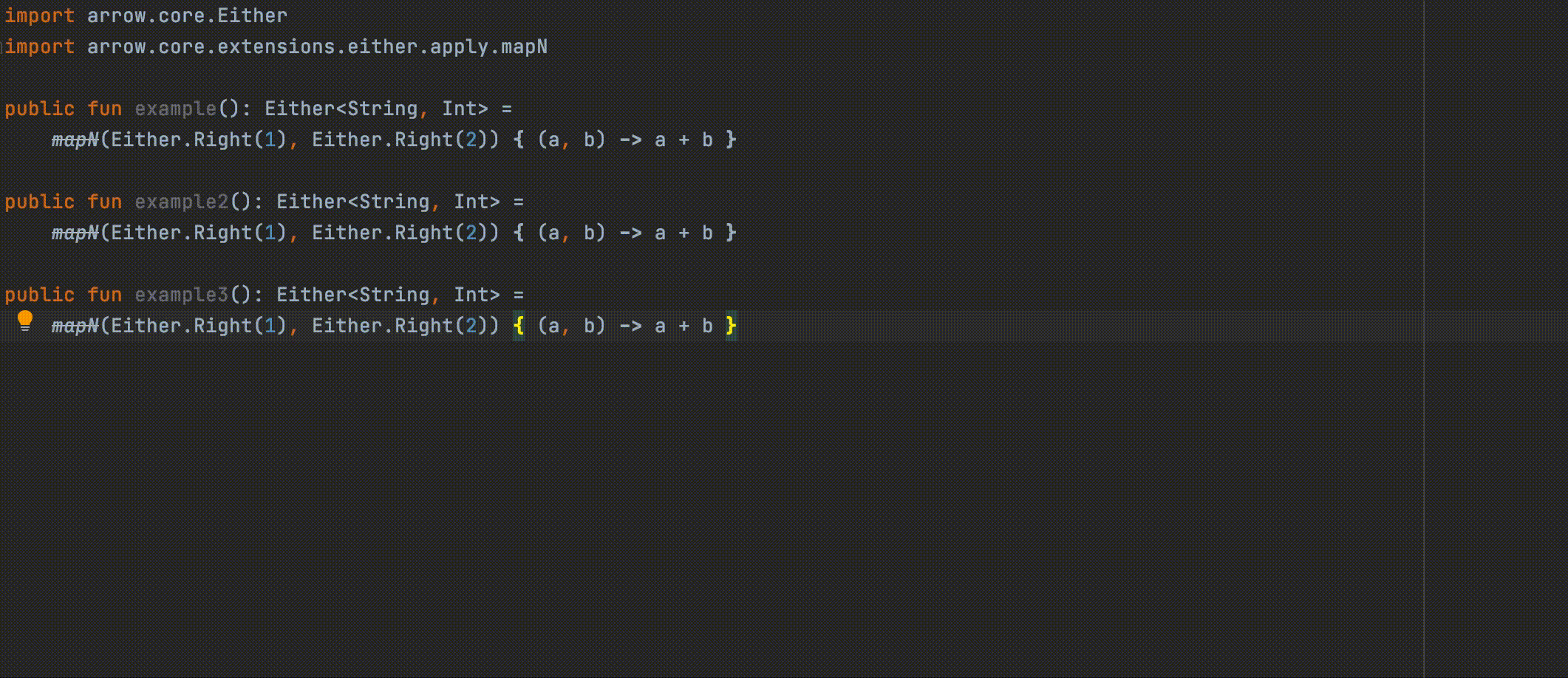 Arrow Multiple Refactor